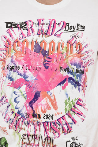 Printed Crew-neck T-shirt 