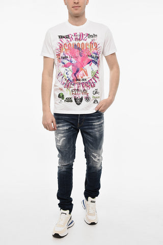 Printed Crew-neck T-shirt 