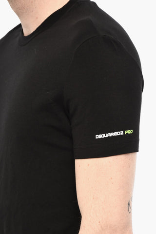 Crew-Neck Underwear T-shirt With Embroidery