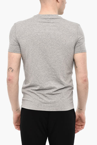 Crew-Neck Underwear T-shirt with Side Logo