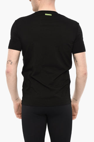 Solid Color Cotton Underwear Crew-neck T-shirt