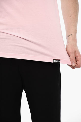 Underwear Solid Color Crew-neck T-shirt