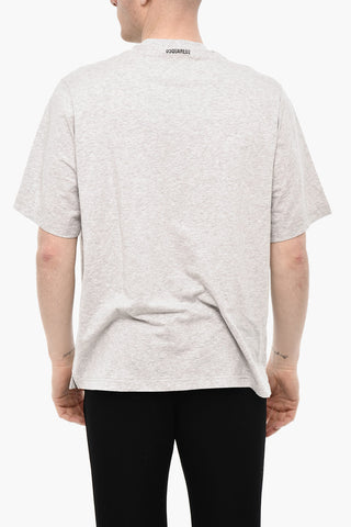 T-shirt Girocollo Underwear con Ricamo