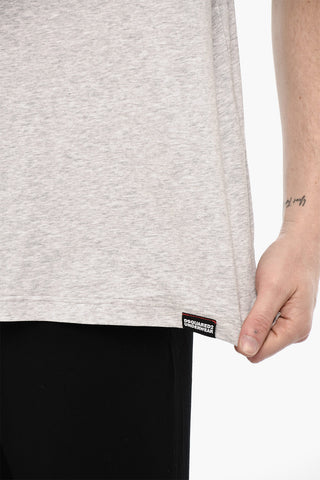 T-shirt Girocollo Underwear con Ricamo