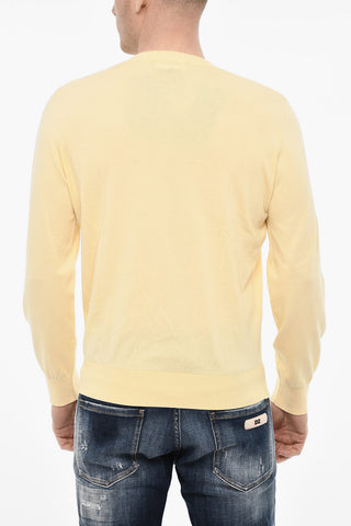 Lightweight Cotton Crew-neck Sweater