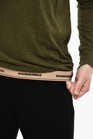 V-Neck Lightweight Underwear T-shirt with Breast Pocket