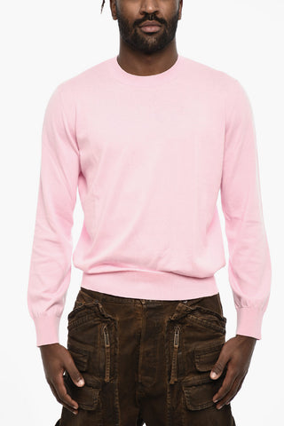 Lightweight Cotton Crew-neck Sweater