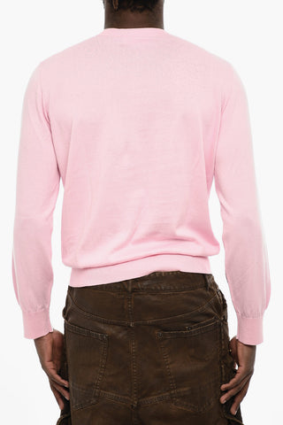 Lightweight Cotton Crew-neck Sweater