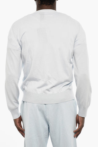 V-Neck Lightweight Cardigan with Breast Pocket