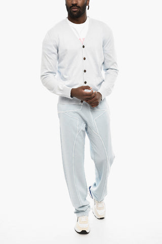 V-Neck Lightweight Cardigan with Breast Pocket