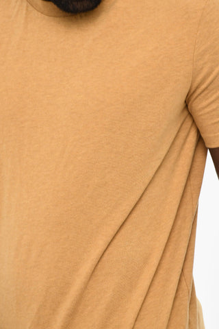 Solid Color Cotton Underwear Crew-neck T-shirt