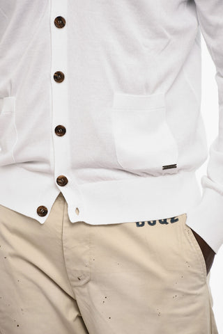 Cardigan Leggero Scollo a V con Taschino