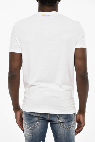 Solid Color Cotton Underwear Crew-neck T-shirt