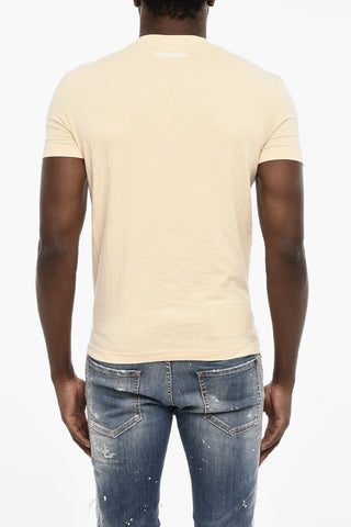 Underwear Solid Color Crew-neck T-shirt