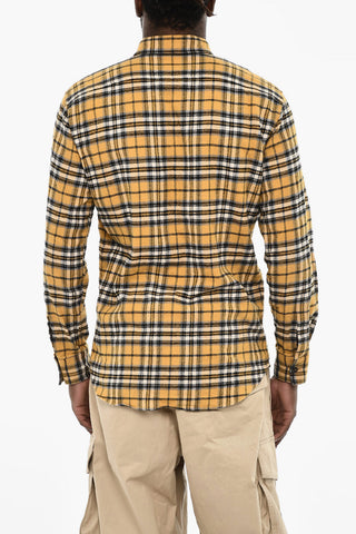 Button Down Checked Overshirt