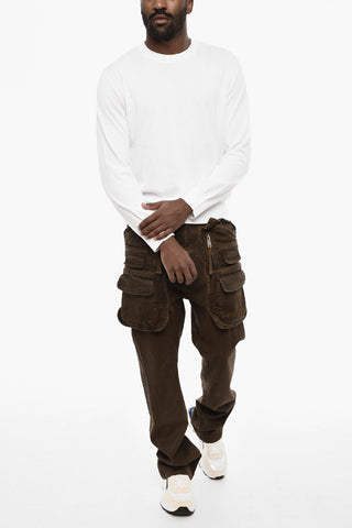 Lightweight Cotton Crew-neck Sweater