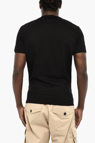 Cotton Crew-neck t-shirt with Print