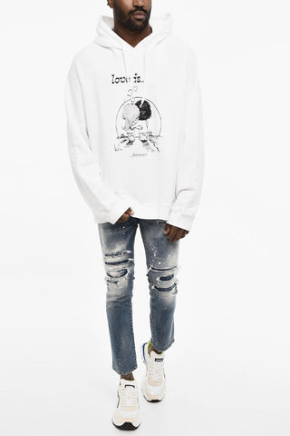 Contrasting Details Hoodie