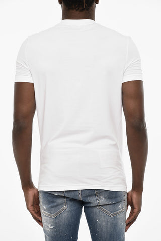 Solid Color Cotton Underwear Crew-neck T-shirt