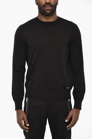 Lightweight Cotton Crew-neck Sweater