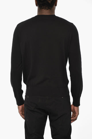 Lightweight Cotton Crew-neck Sweater