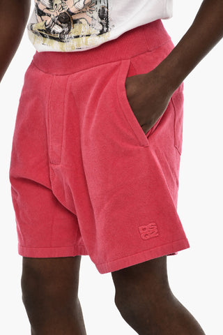 3 Pockets Terry Cotton Shorts