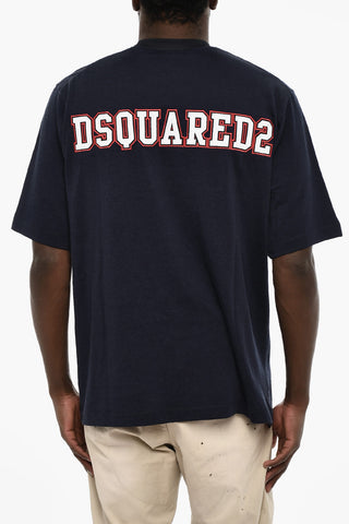 Solid Color Crew-neck T-shirt