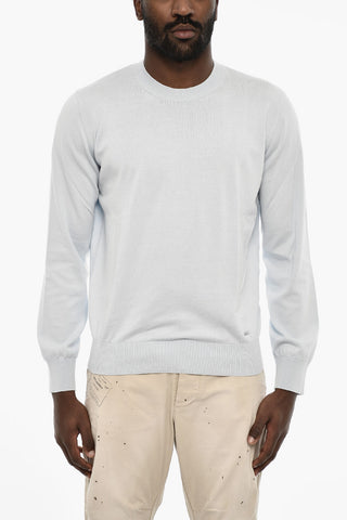 Maglia Girocollo In Cotone Leggero