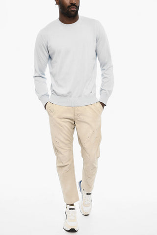 Maglia Girocollo In Cotone Leggero