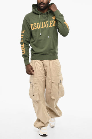 ONE LIFE ONE PLANET Hoodie COOL FIT Sweatshirt with Logo Lettering