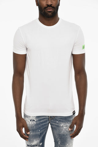 Solid Color Cotton Underwear Crew-neck T-shirt