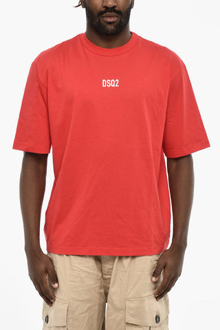 Cotton Crew-neck T-shirt with Monogram