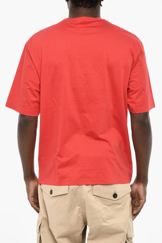 Cotton Crew-neck T-shirt with Monogram