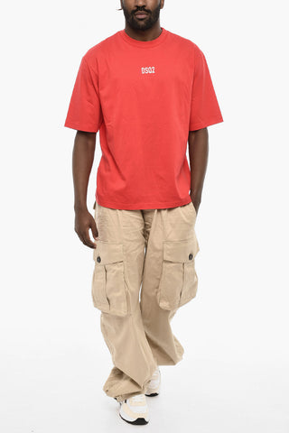 Cotton Crew-neck T-shirt with Monogram