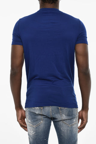 T-shirt Girocollo Underwear a Tinta Unita in Cotone