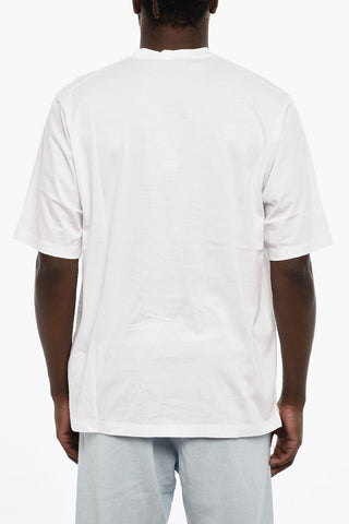 T-Shirt mit Rundhalsausschnitt und Frontaufdruck