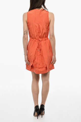 Ärmelloses Utility-Kleid Aus Seide