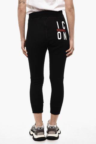 Joggers Felpata Con Stampa