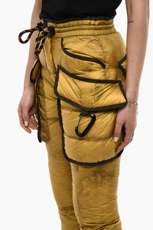 Padded Nylon Snow Trousers