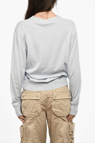 Cotton Lightweight V-neck Cardigan