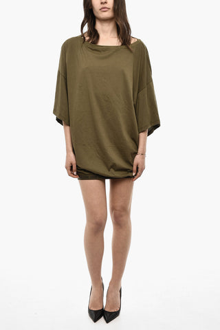 Baggy Fit T-shirt With Logoed Band