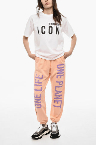 Cotton ICON Crew-neck T-shirt with Print