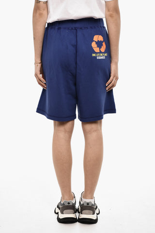2 Pockets Shorts with Print