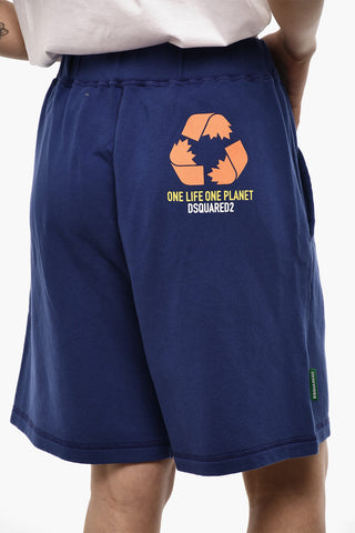 2 Pockets Shorts with Print