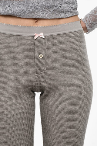 UNDERWEAR Pajama Pants With Bow Details