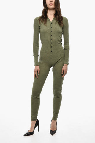 UNDERWEAR Jumpsuit Pajama With Buttons