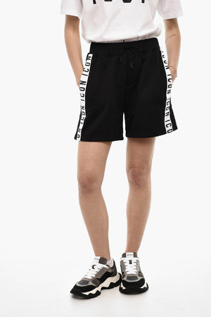 Cotton-Blend Shorts ICON With Branded Side Stripes