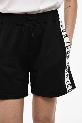 Cotton-Blend Shorts ICON With Branded Side Stripes