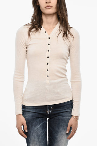 Ribbed Slim Fit Top