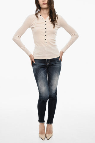 Ribbed Slim Fit Top